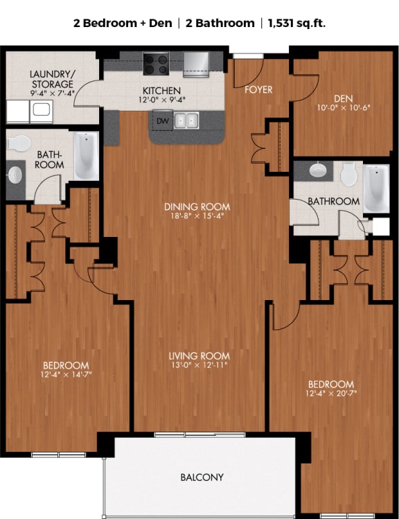 Floor Plans of Royal Gardens in Bedford, NS